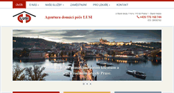 Desktop Screenshot of lusi.cz